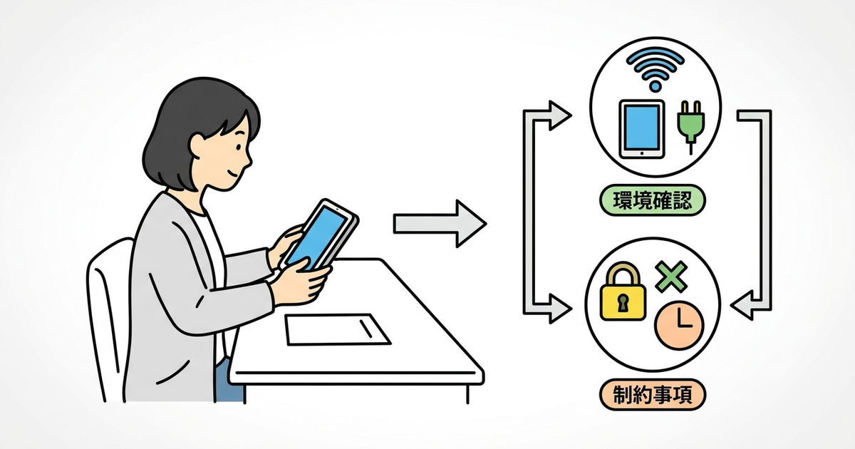 入会を決める前に確認しておきたい利用環境と制約