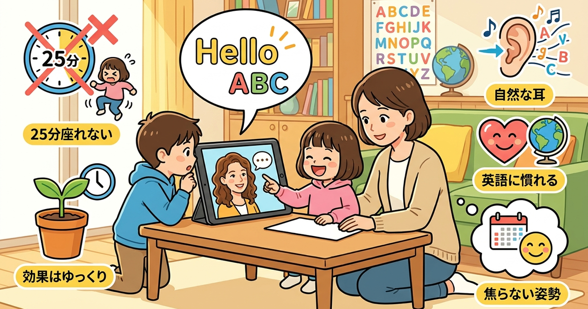3歳〜5歳で始めるなら、親が理解しておくべき現実がある