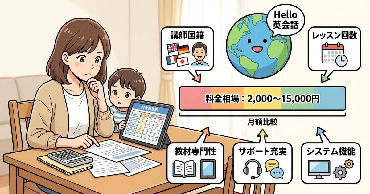 料金相場は月2,000円〜15,000円、この幅が生まれる5つの要因