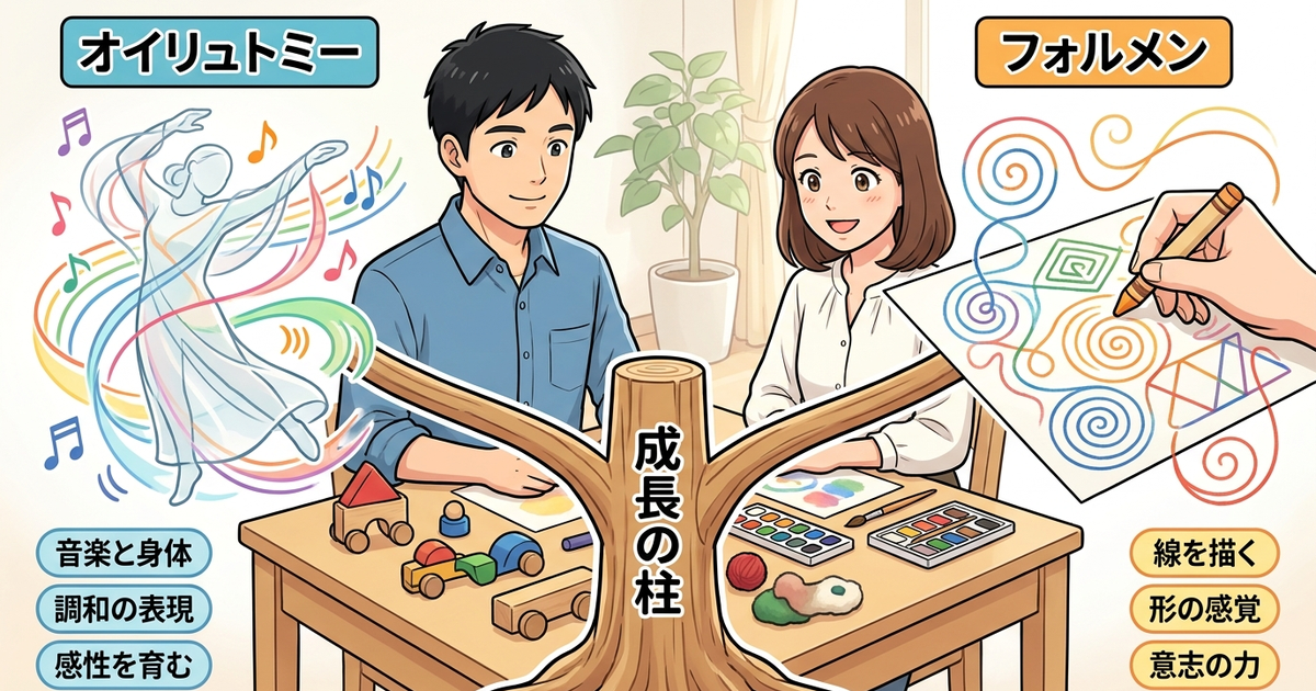 シュタイナー教育の特徴を知る前に確認しておきたい「オイリュトミー」と「フォルメン」