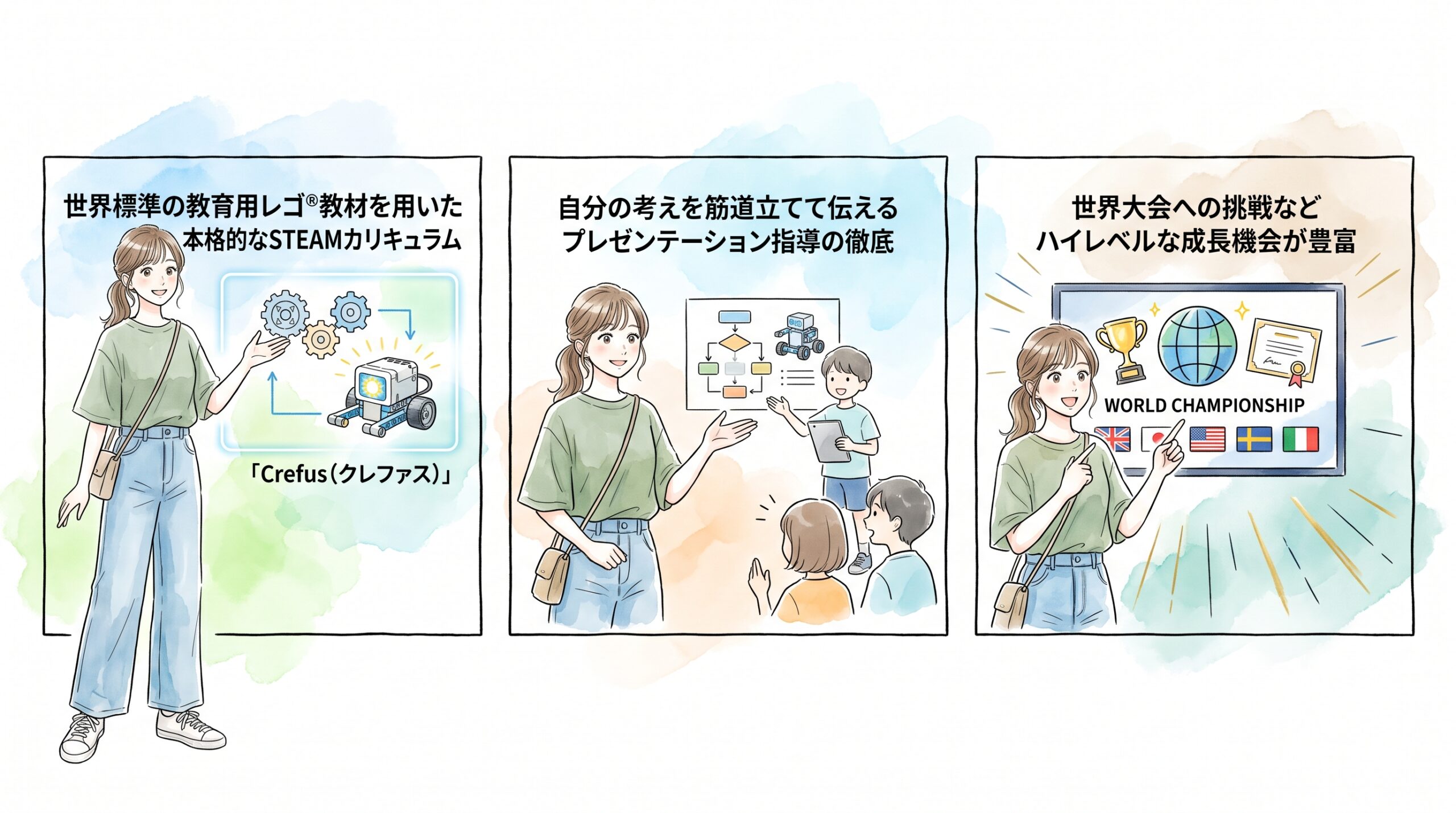 レゴ教材で本格的にSTEAM教育を学ぶなら「Crefus(クレファス)」